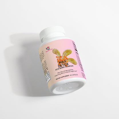 Max Detox Acai Berry Powerful Cleanse, Antioxidant Support