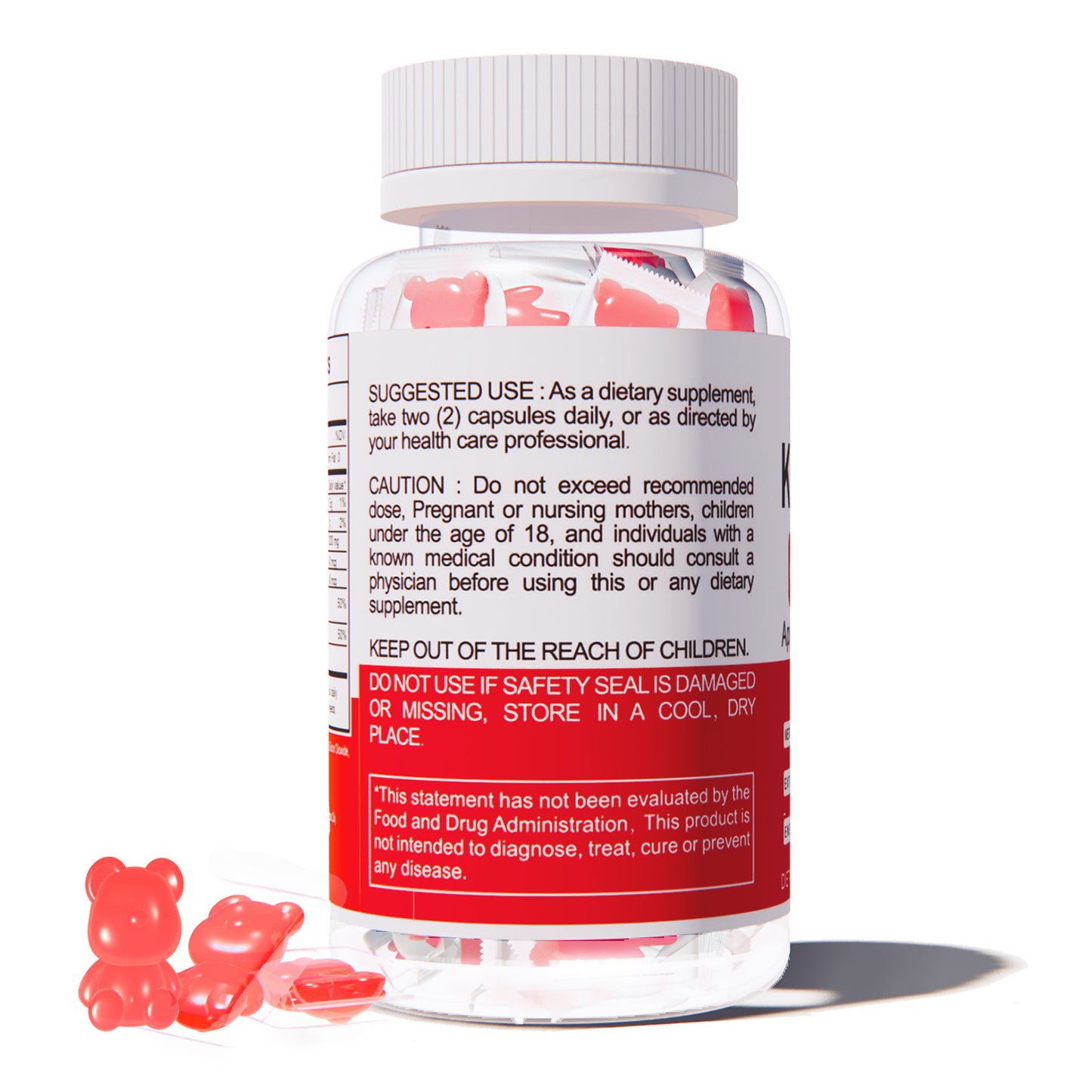 Malic Gummies - Individually Packaged Granules