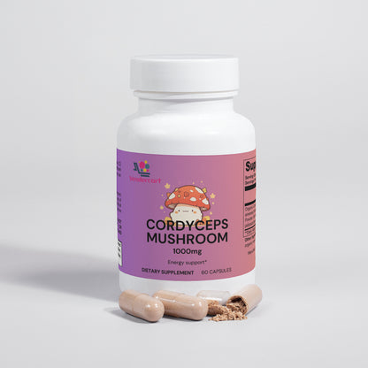 Premium Cordyceps Mushroom Immune Boost, Energy, And Recovery Support