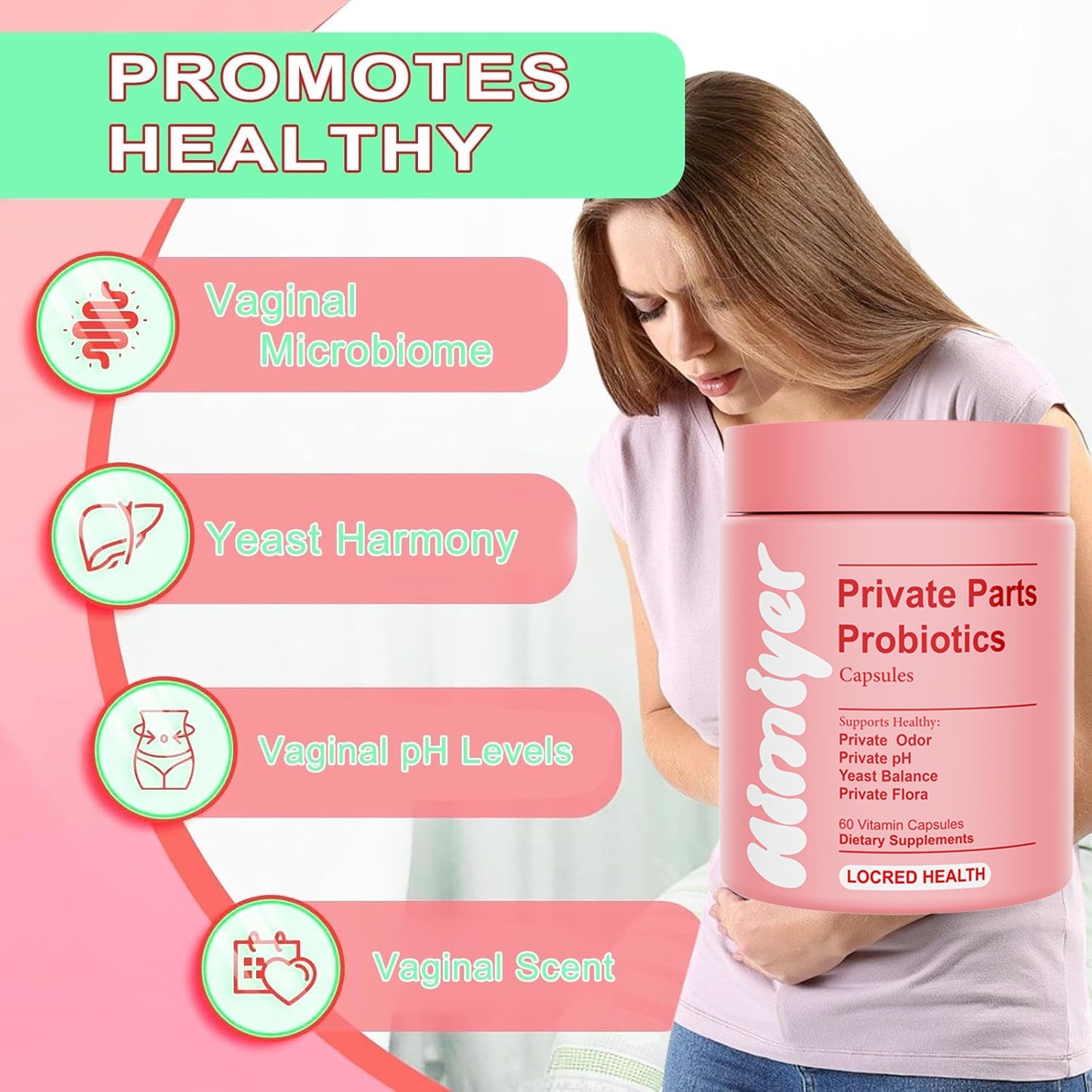 Private PartsProbiotics Capsuales