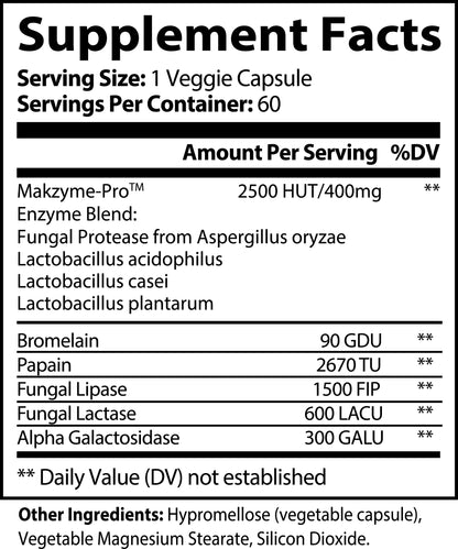 DIGESTIVE ENZYME PRO BLEND