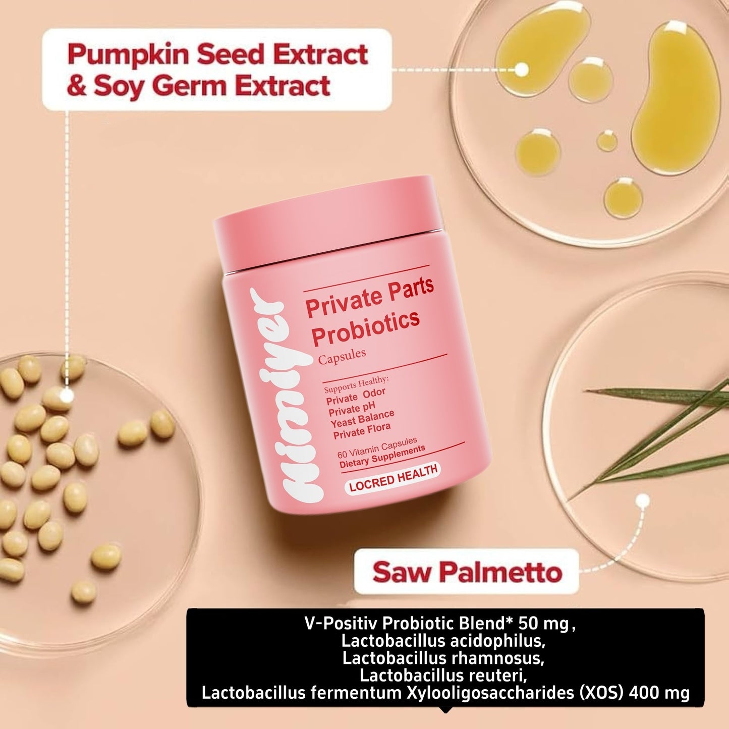 Private PartsProbiotics Capsuales