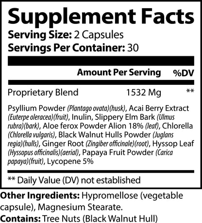 Max Detox Acai Berry Powerful Cleanse, Antioxidant Support